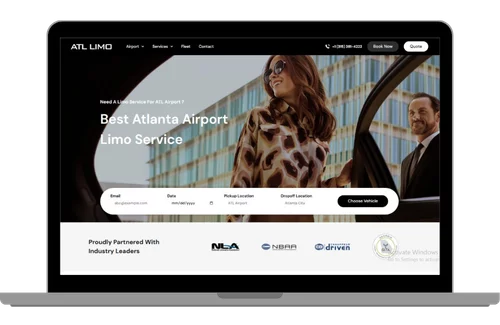 website laptop mockup