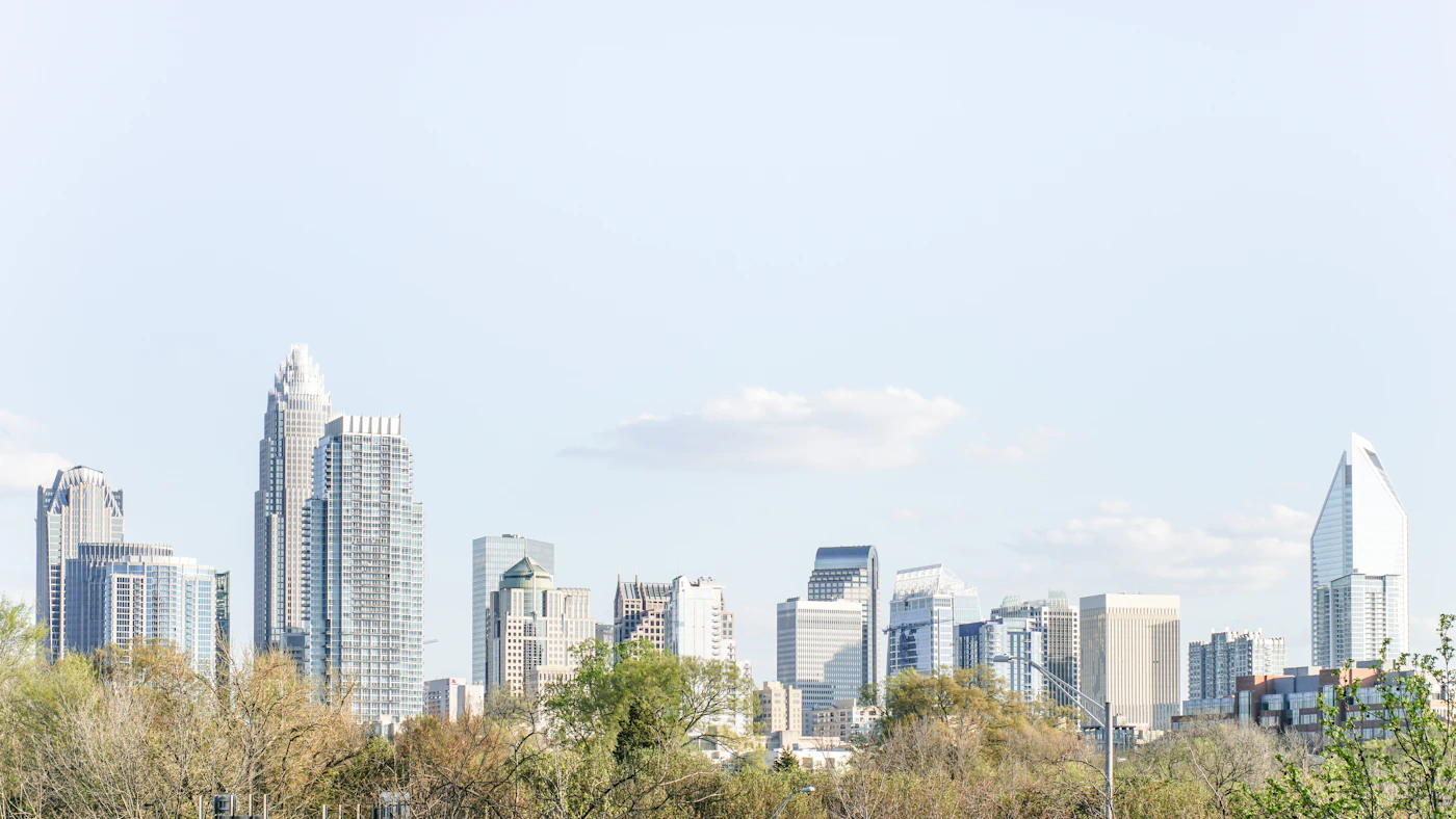 Charlotte skyline illustrating an Atlanta to Charlotte trip